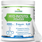Zazzee Myo-Inositol en Polvo, 366 g (183 porciones), 2000 mg por ración