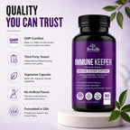 HerbaMe Immune Support – Fórmula de Bienestar Diario 15 en 1 con Saúco, Quercetina, Zinc, Vitamina C y Selenio
