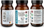 DR WAKDE's Bay Leaf (Cinnamomum tamala) Capsules - 60 Vegan Capsules