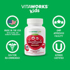 Multivitamínico Infantil con Hierro y Minerales - 120 Comprimidos Masticables