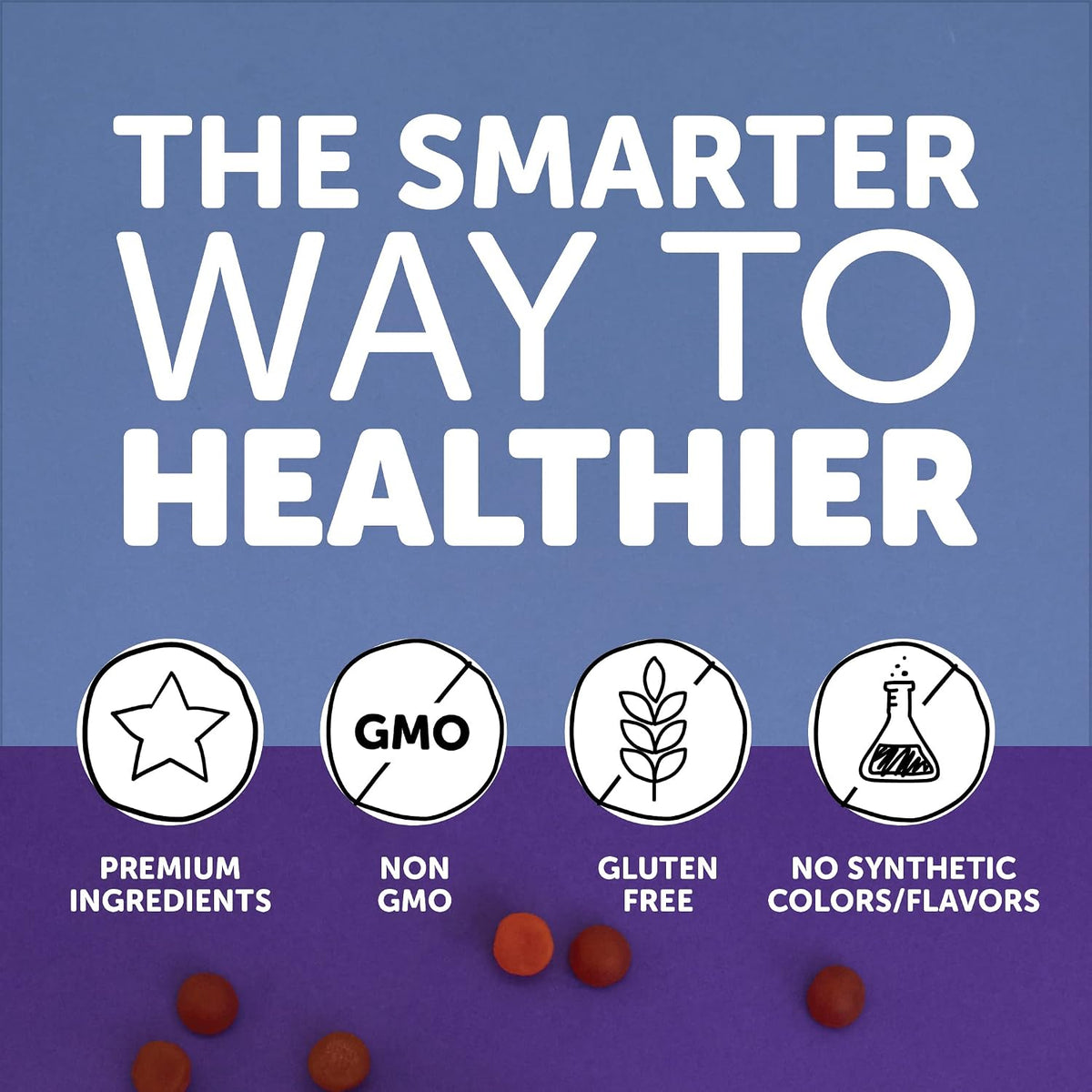 SmartyPants Toddler Multivitamin - Gominolas – Vitamina B6 : contribuye al metabolismo normal de las proteínas y – Image 7