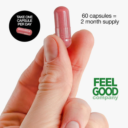 FeelGood Superfoods Cápsulas de Apoyo – Vitamina A: contribuye al mantenimiento de la visión normal y al – Image 2