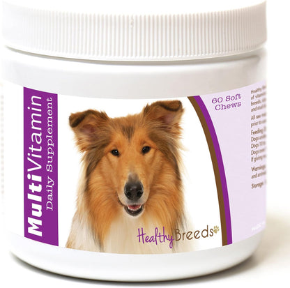 Healthy Breeds Collie Multi-Vitamin Soft Chews 60 Count – Image 1