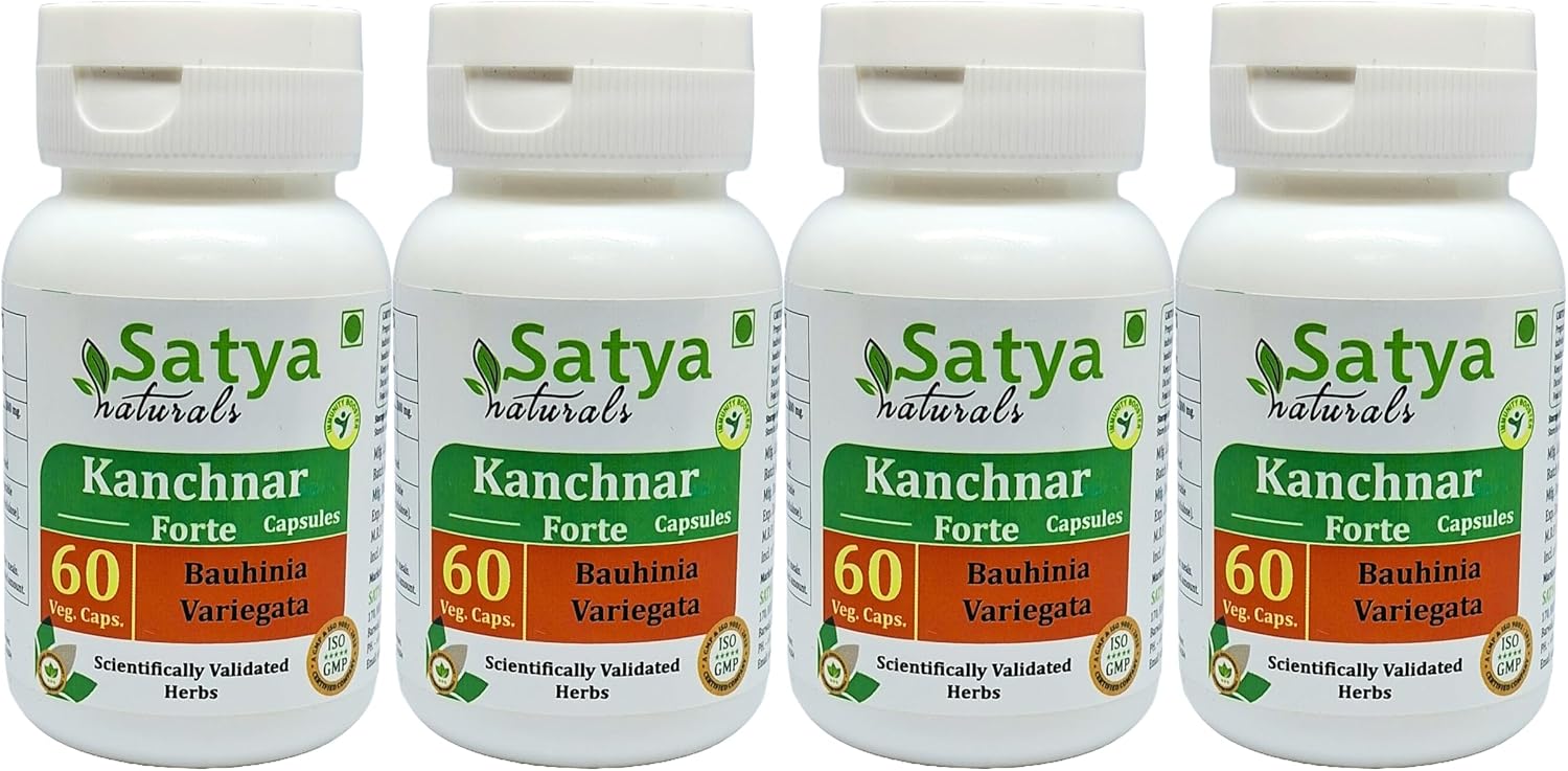 Kanchnar Forte 500 mg - 60 Cápsulas Veganas - Satya Naturals