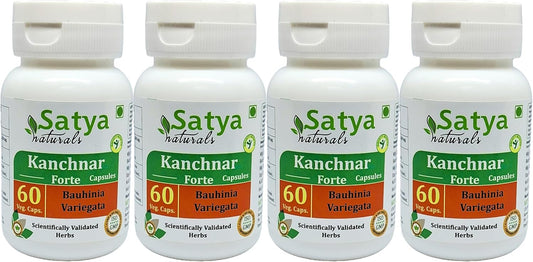 Kanchnar Forte 500 mg - 60 Cápsulas Veganas - Satya Naturals