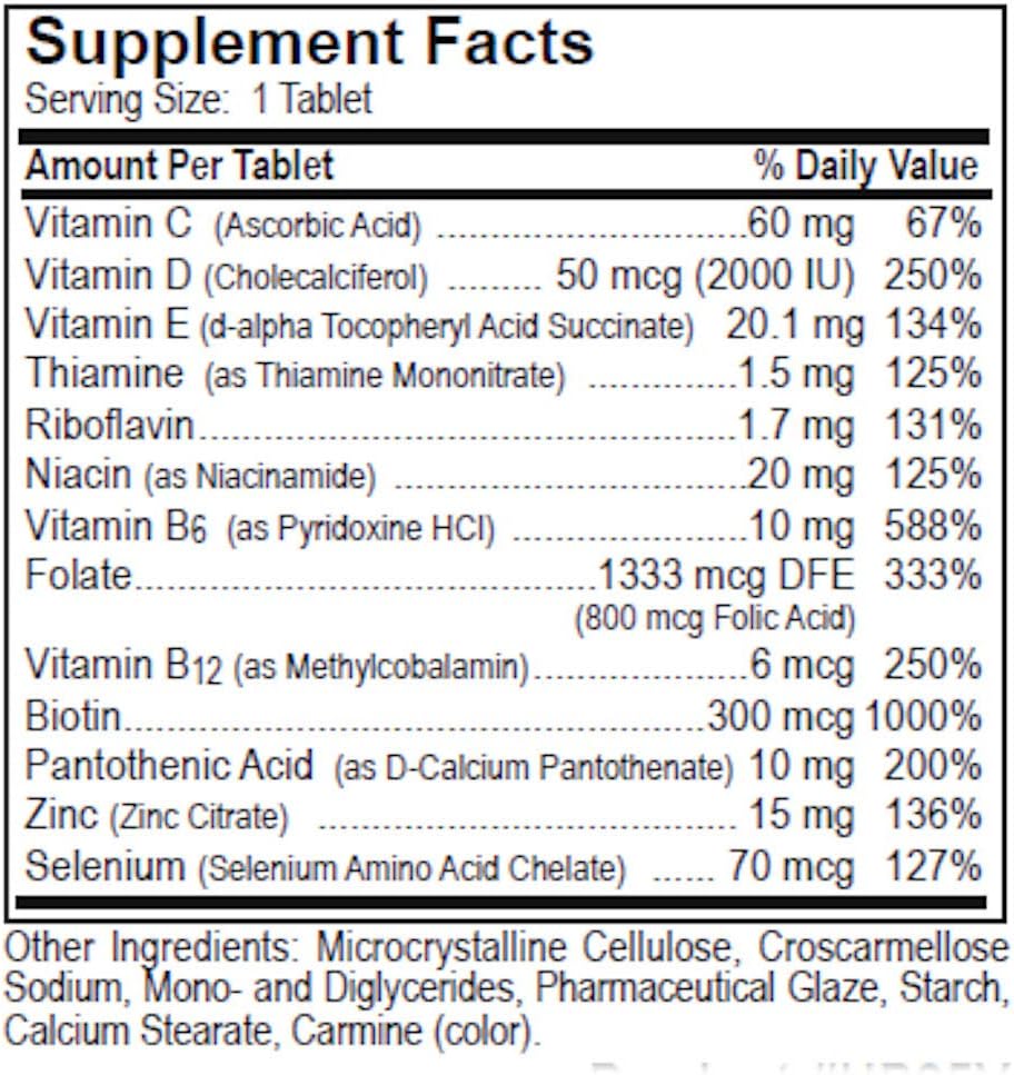 Dialyvite 800 Ultra D - Multivitamínico para Pacientes de Diálisis - 180 Comprimidos (6 Meses de Suministro)
