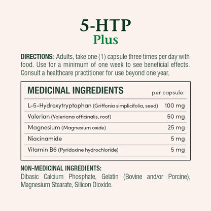 Nature's Bounty 5-HTP 100mg 120 Cápsulas – Image 3
