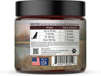 All American Canine Multivitamin Powder - Glucosamina y Condroitina para Articulaciones, Enzimas Digestivas y Probióticos, Sabor a Carne de Res, 90 Servicios