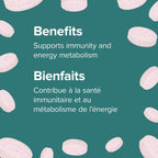 Webber Naturals Vitamina B12 (metilcobalamina) sublingual, 120 comprimidos, sabor natural a cereza