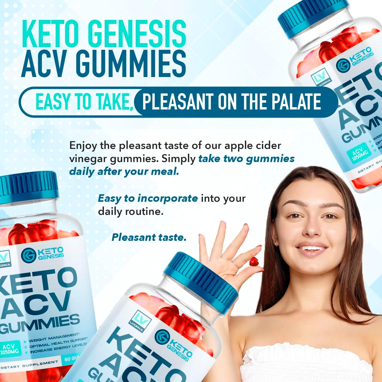 3 Pack - Keto Genesis Keto ACV Gummies Advanced, Genesis ACV, Genesis Gummies, Keto Genesis, Keto Genesis Plus A C V, Ketogenesis ACV, Genesis, Ketogenesis Keto ACV Gummies 180 Gummys 3 Meses
