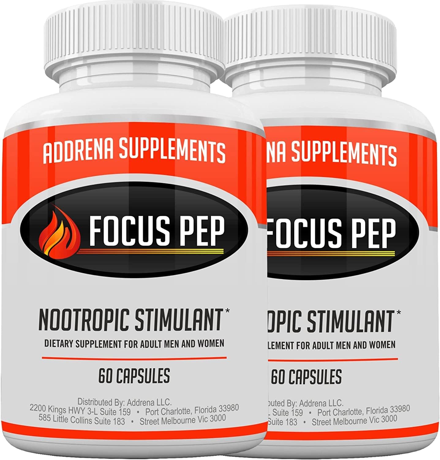 Focus Pep 2 Pack - 120 Cápsulas - Complemento Alimenticio para la Concentración y Energía