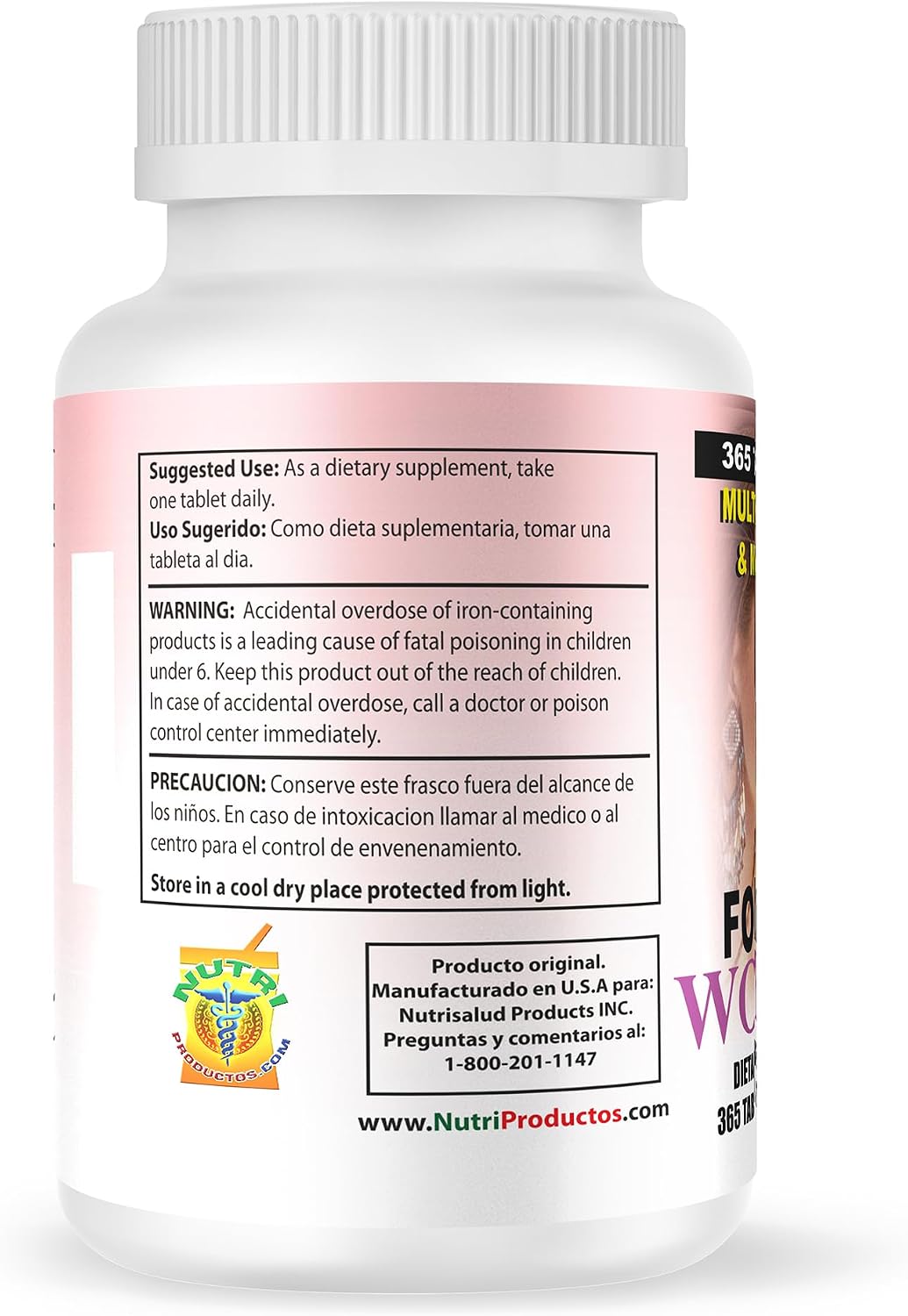 Multivitaminas Forever Woman 365 tabletas - Productos Nutrisalud