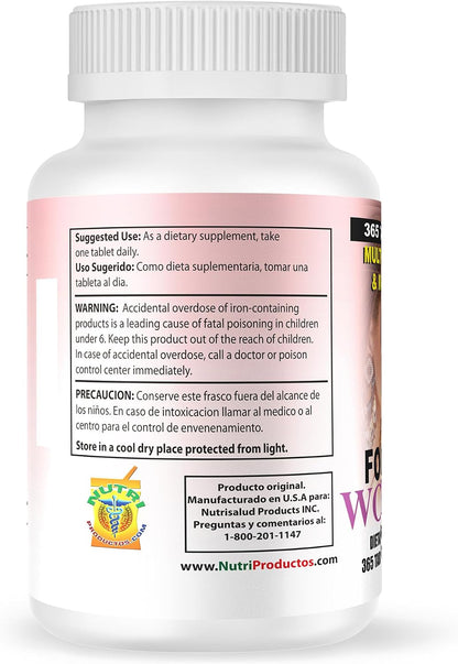 Multivitaminas Forever Woman 365 tabletas - – Mantener la vitalidad y el buen humor: el magnesio y las vitaminas – Image 4