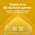 kindnature Gomitas de Vitamina B2 - Riboflavina 400 mg - Suplemento para Niños y Adultos - Sin OGM, Sin Soja, Sin Gluten, Vegano (30 Días de Suministro)