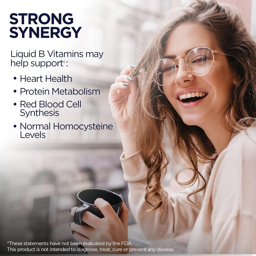 KAL Vitamin B-6 B-12 Folic Acid DropIns, Gotas Líquidas de Complejo B, 59 dosis, 2 oz