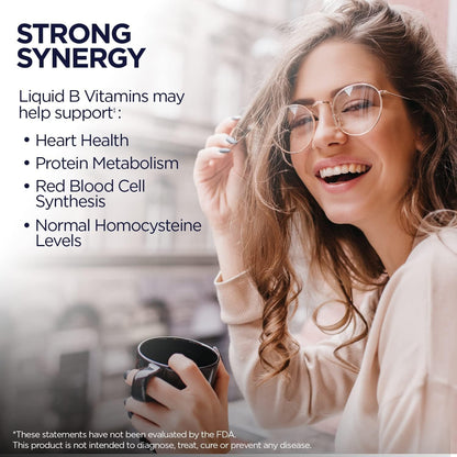 KAL Vitamin B-6 B-12 Folic Acid DropIns, – Función inmunitaria: Las vitaminas B12 y ácido fólico contribuyen al – Image 4