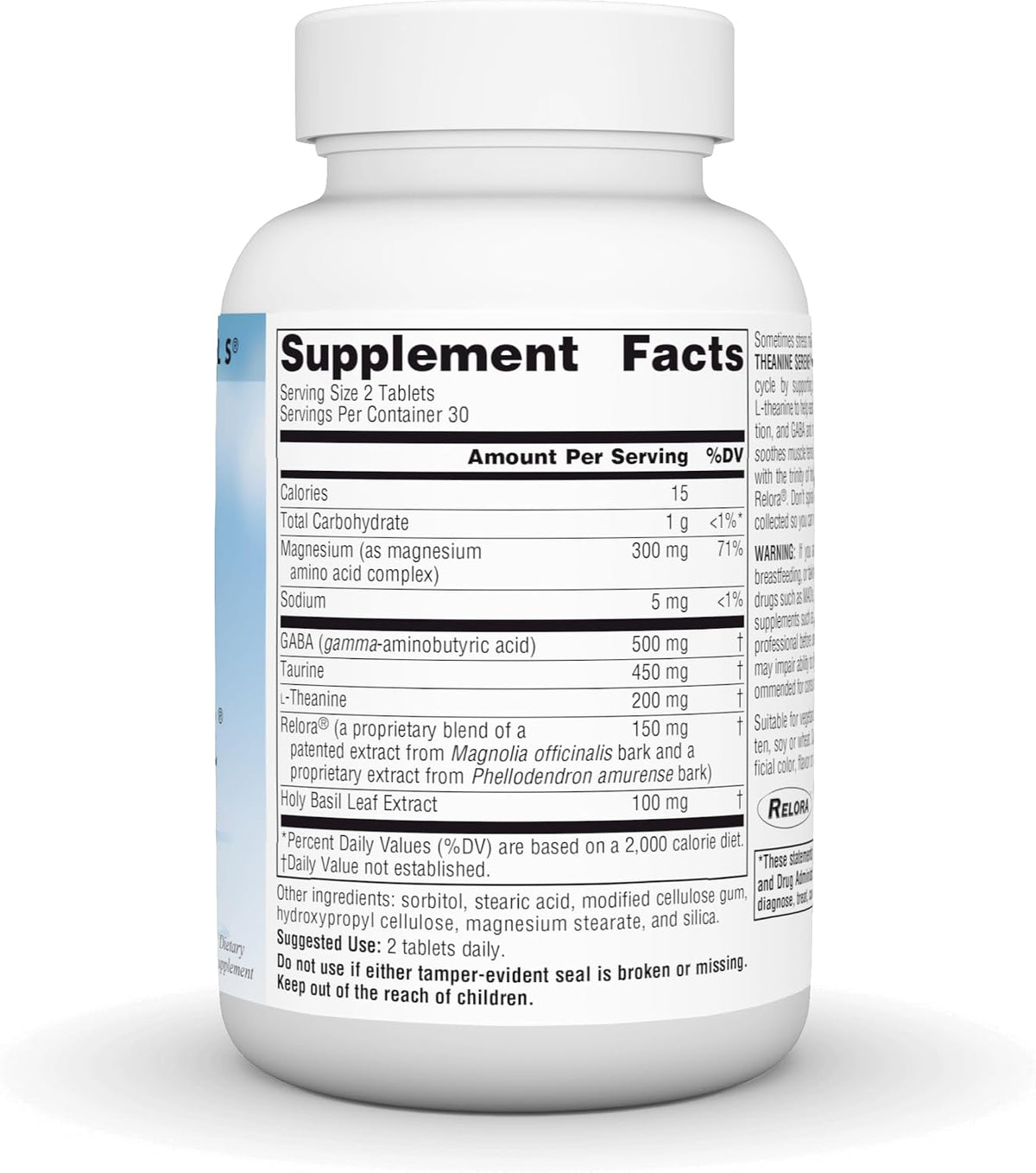 Source Naturals Serene Science Theanine – Magnesio: Mineral que contribuye al funcionamiento normal del sistema – Image 3