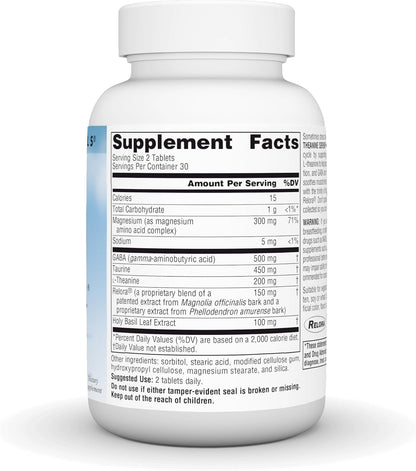 Source Naturals Serene Science Theanine – Magnesio: Mineral que contribuye al funcionamiento normal del sistema – Image 3