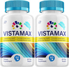 Vista Max Plus Eye Support – Cápsulas para la salud visual (2 Envases, 120 Cápsulas)