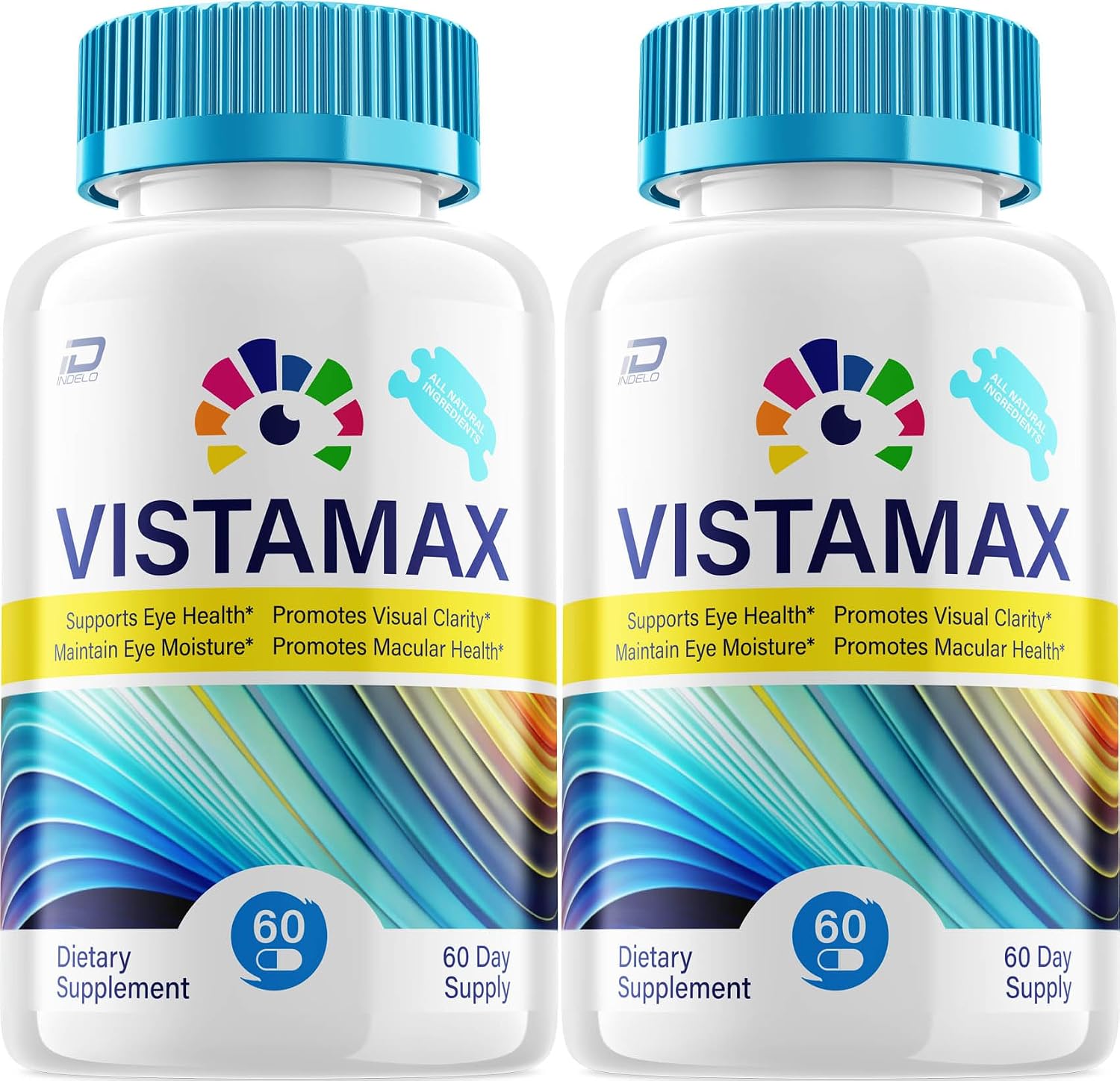 Vista Max Plus Eye Support – Cápsulas para la salud visual (2 Envases, 120 Cápsulas)