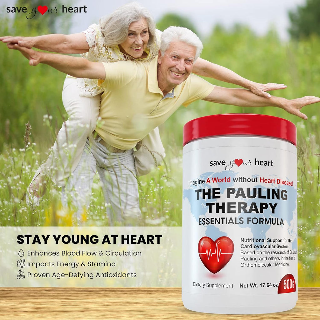 SAVE YOUR HEART Pauling Therapy Essentials Formula - Complemento en Polvo para la Salud del Corazón