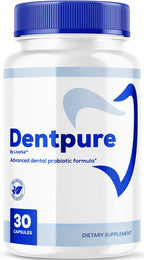 Dentpure Probiotics - Probiótico Natural para Encías y Dientes, 30 Cápsulas