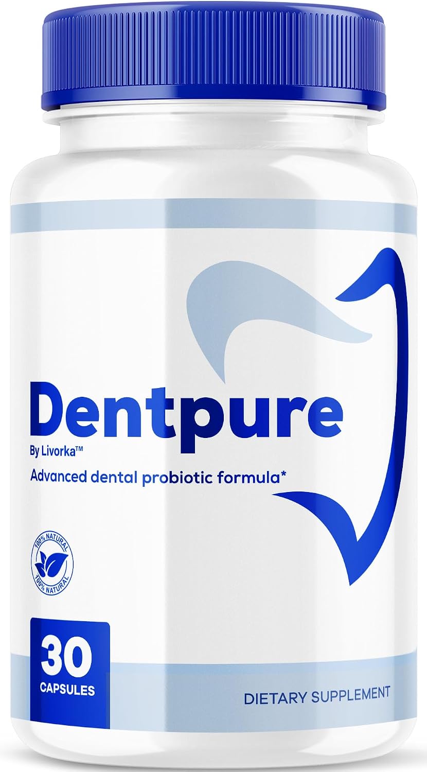 Dentpure Probiotics - Probiótico Natural para Encías y Dientes, 30 Cápsulas