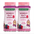 Nature's Bounty Optimal Solutions Multivitamínico para Mujeres, Gominolas de Frambuesa, 80 uds (Paquete de 2)