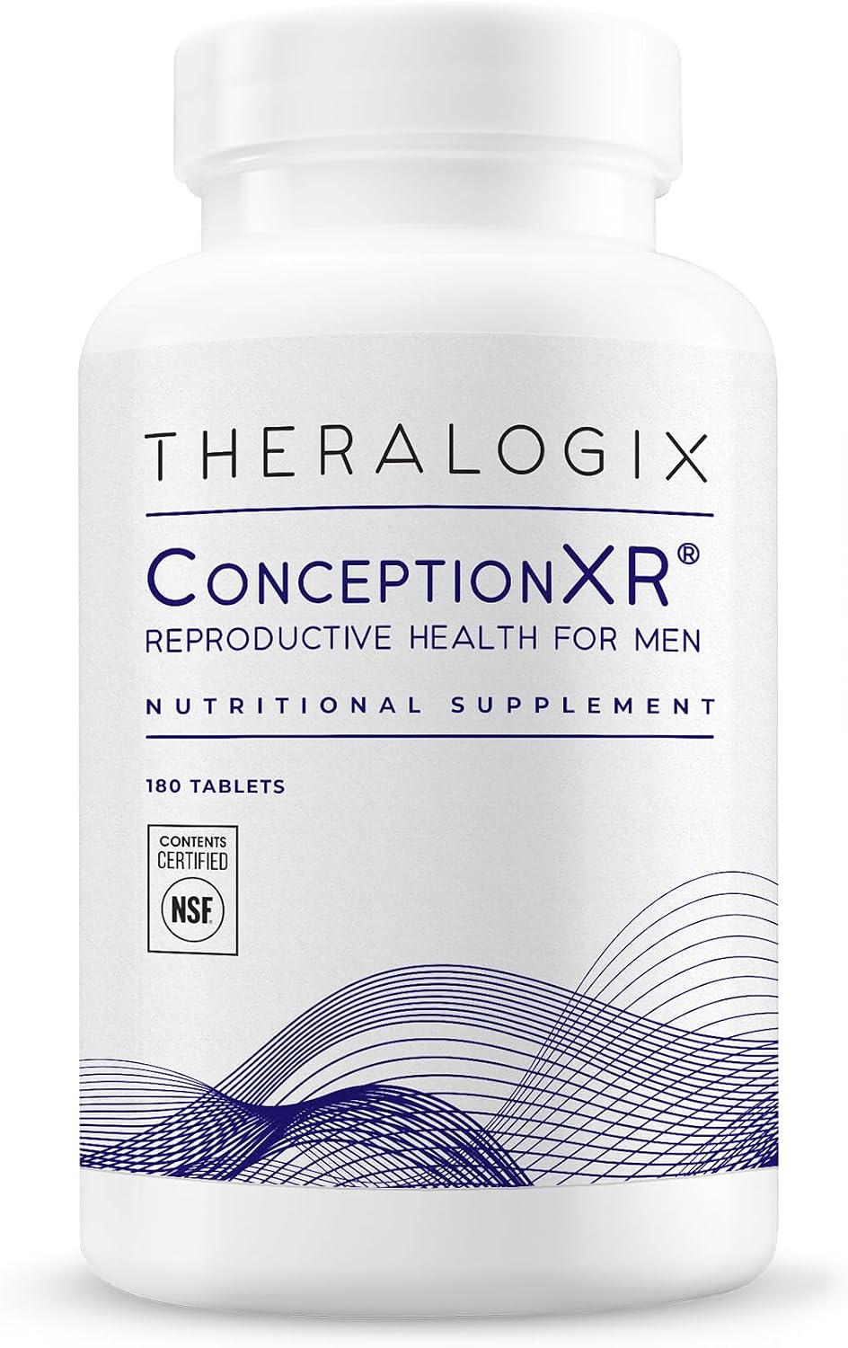 Theralogix ConceptionXR Fertility Supplement for Men, 180 Tablets (90-Day Supply)