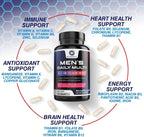 Multivitamínico para Hombres - Complejo de Vitaminas y Minerales, 60 Cápsulas