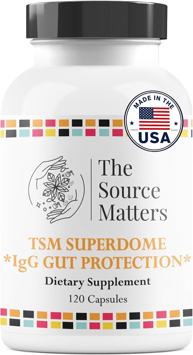 SUPERDOME IgG Gut Protection - Protección Intestinal e Inmunológica, 120 Cápsulas