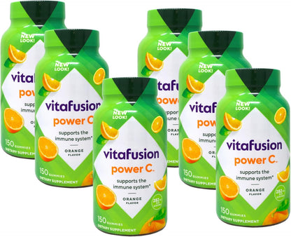 VitaFusion Power C Gominolas de Vitamina C, 150 uds (Pack de 6) – Image 1