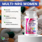America Medic & Science Multivitaminas para Mujeres Multi-NRG - 45 Comprimidos Recubiertos
