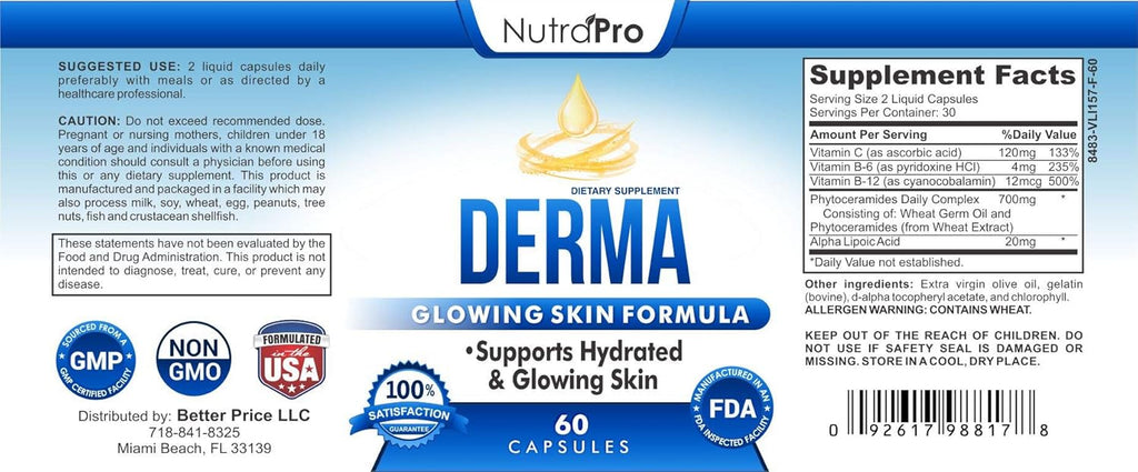 Dermal Repair Complex – Hidratación y Antiedad con Fitoceramidas y Ácido Alfa Lipoico