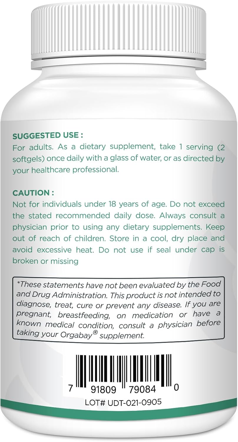 Orgabay Liposomal Nicotinamide Riboside 2000 mg con TMG y Pterostilbeno, 60 Cápsulas Blandas