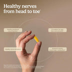 Terry Naturally Healthy Feet & Nerves - Complemento Herbal con Vitamina B12 Bioactiva para Nervios y Circulación - 120 Cápsulas (2 Envases)