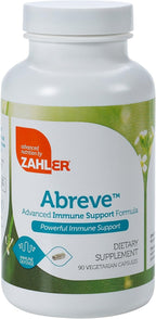 Zahler ImmunAbreve - 90 Cápsulas - Complejo de Vitamina C, Ácido Pantoténico y Equinácea