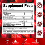 Vitamatic Complejo B en Gominolas con Vitamina C e Inositol - Sabor Natural Fresa - 60 Gominolas