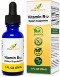 Herb-Science Vitamina B12 Líquida – Gotas Sublinguales de Cianocobalamina, Vegano, Sin Alcohol, 30 ml