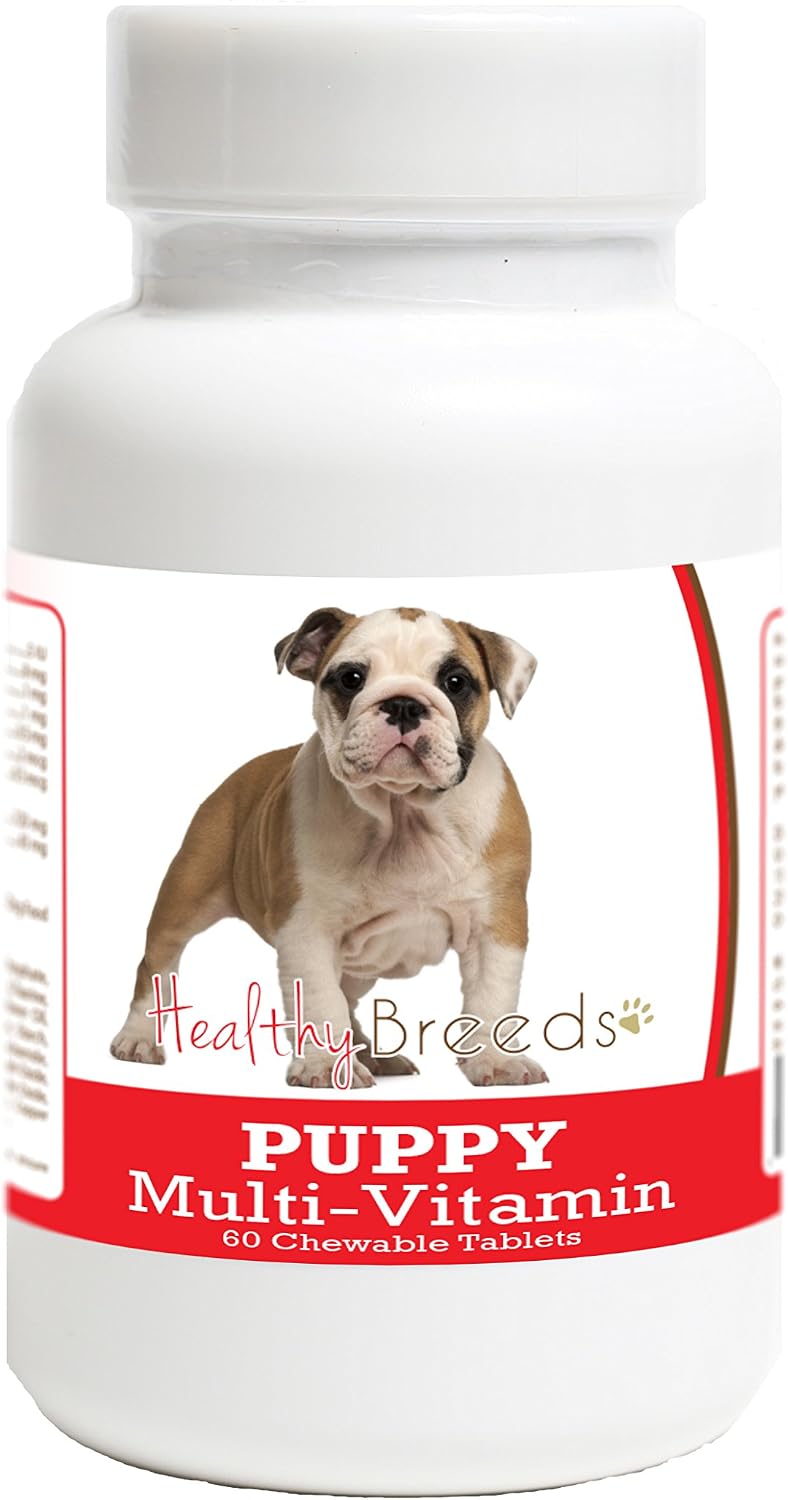 Healthy Breeds Labradoodle Puppy Dog Multivitamin Tablet 60 Count