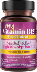 Purity Products MyVitamin B-12 ProClinical Melt - Metilcobalamina B12 1000 mcg con D3 y Biotina - 30 Comprimidos