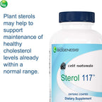 Nutra BioGenesis Sterol 117 - Suplemento de Fitoesteroles y Corteza de Pino - 60 Cápsulas Vegetarianas