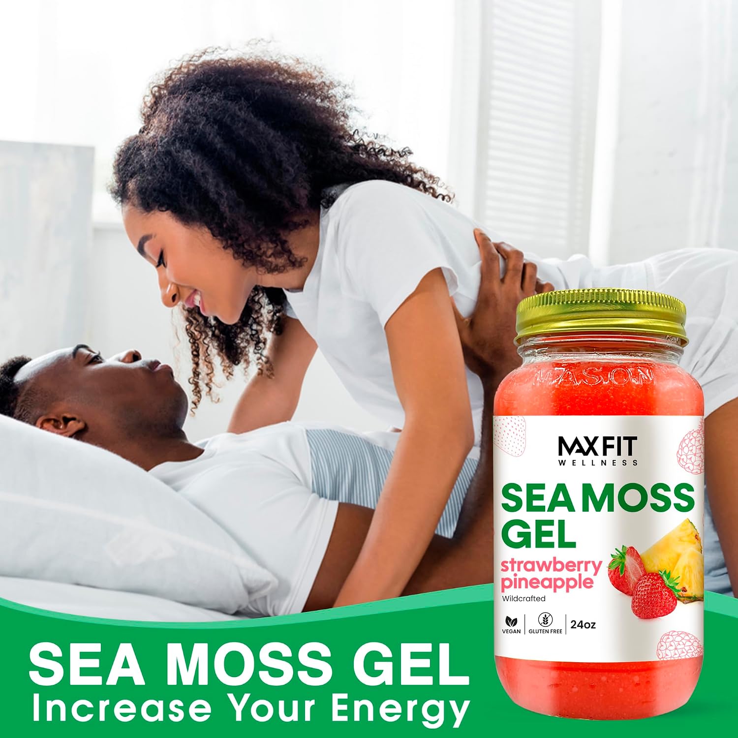 Gel de Musgo Marino Silvestre 24oz - 92 Vitaminas y Minerales