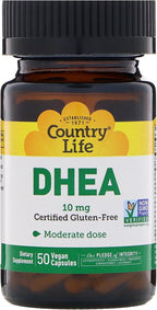 Country Life DHEA 10 mg, 50 Capsules