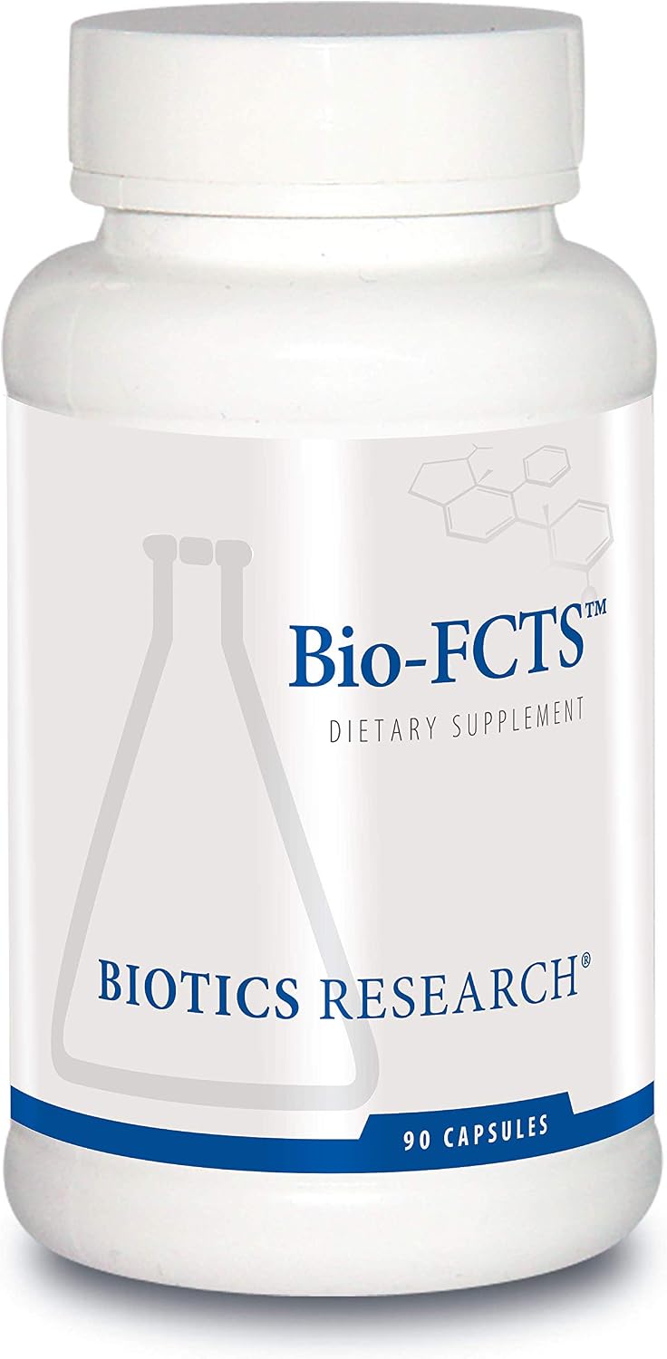 BIOTICS RESEARCH Bio FCTS Bioflavonoides de Amplio Espectro con Vitamina C y Quercetina, 90 Cápsulas