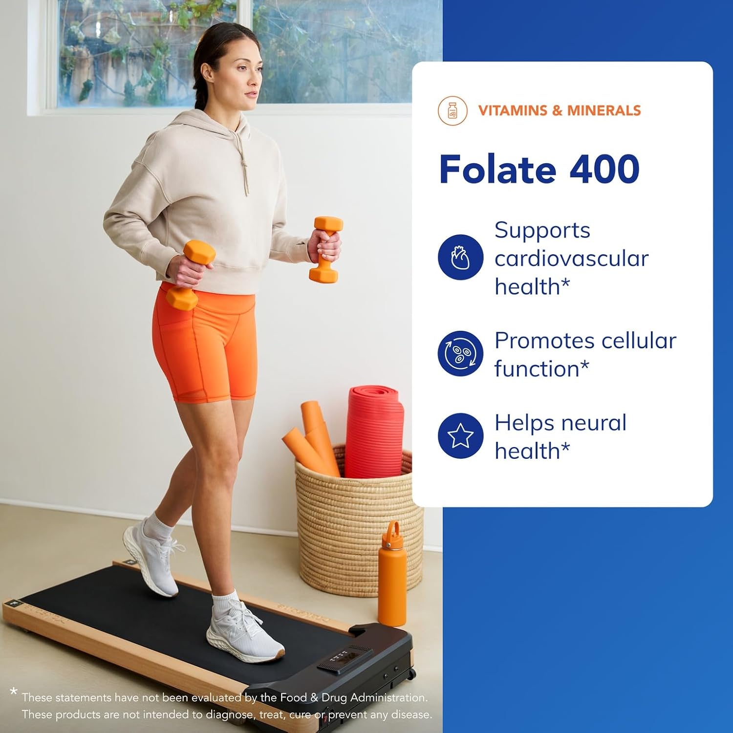 Pure Encapsulations Folate 400 | Metafolin L-5-MTHF | 90 Cápsulas