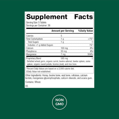 Bio-Dent de Standard Process - Suplemento para huesos, músculos y metabolismo - 180 comprimidos – Image 2