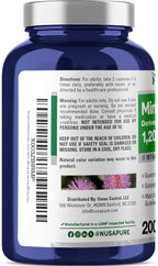 NusaPure Mimosa Pudica Cápsulas, 1200 mg, 200 Cápsulas Veganas (No Transgénico, Vegano)