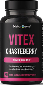 Natgrown Vitex Chasteberry 1.000 mg - 60 Cápsulas
