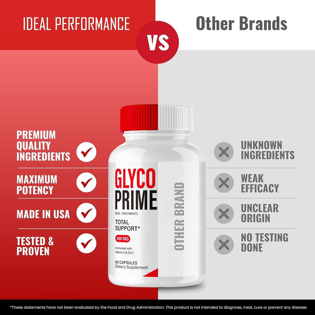 Glyco Prime Advanced Blood Formula - Cápsulas
